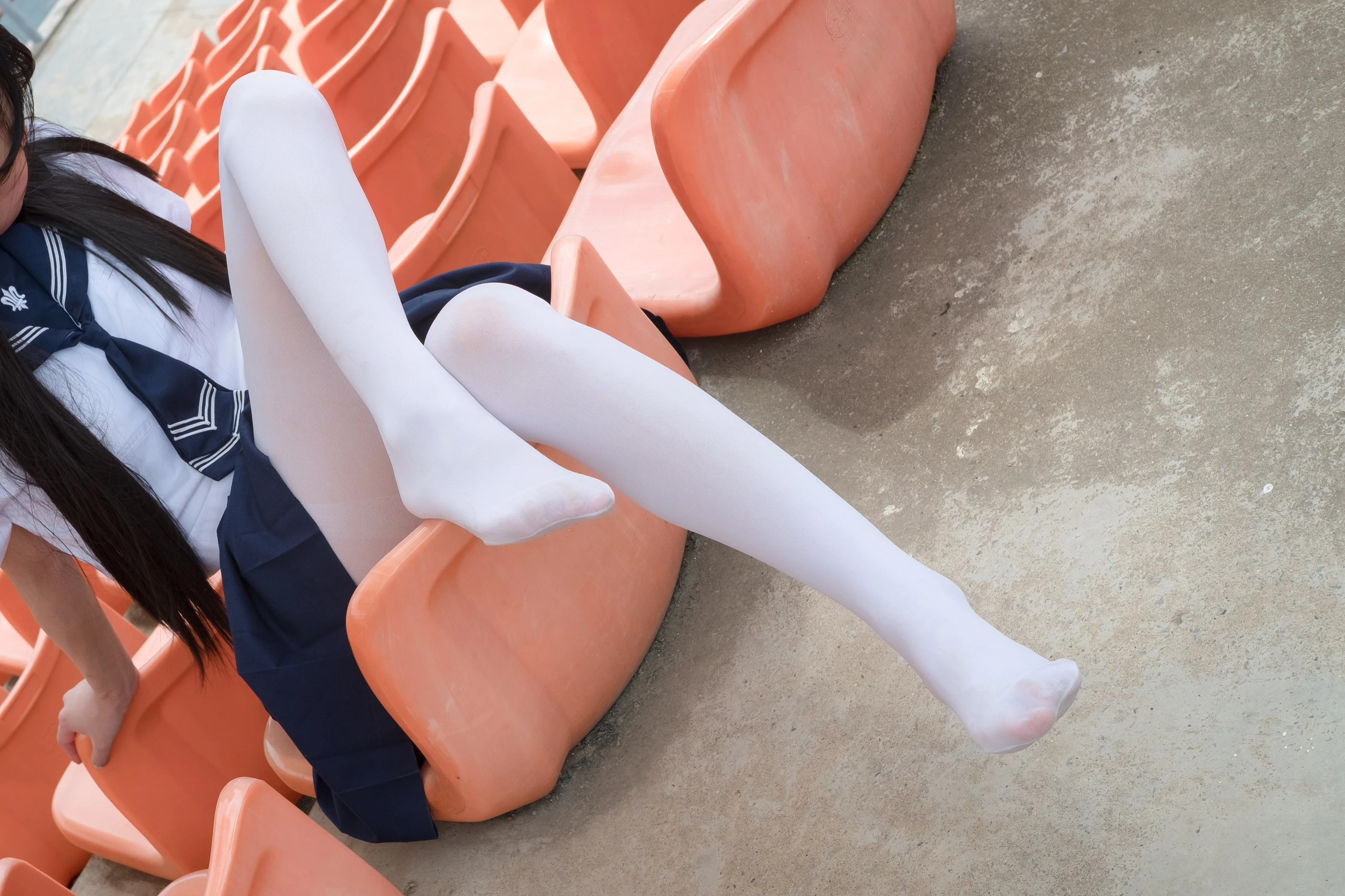 森萝财团 [BETA-004] 高中女生JK白丝外拍 [113P]插图6